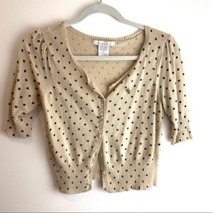Charlotte Russe Short Sleeve Sweater
